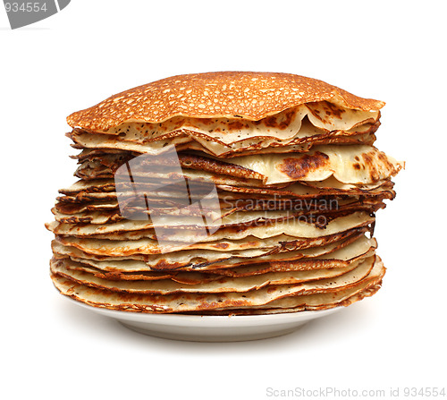 Image of stack of pancakes