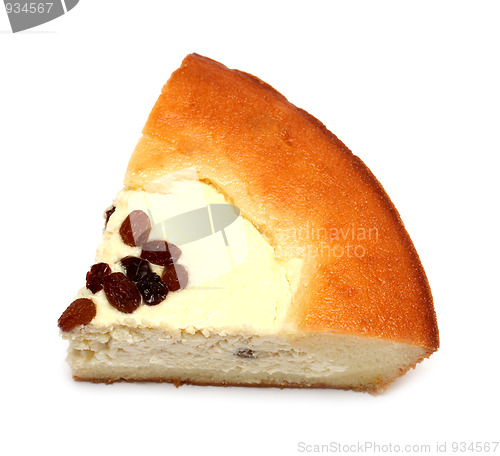 Image of slice of pie with curds filling