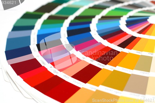 Image of RAL sample colors catalogue