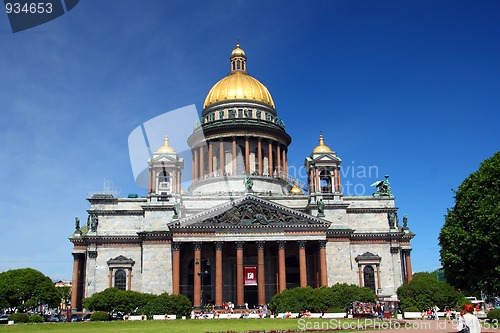 Image of isaakiy cathedral in Saint-petersburg