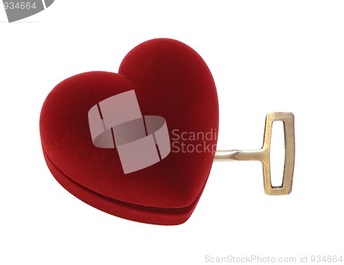 Image of key open heart