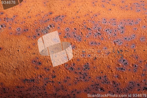 Image of rusty iron tube background