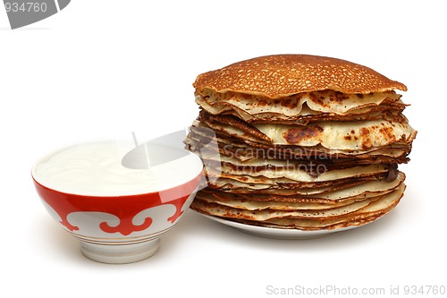 Image of stack of pancakes