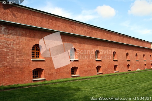 Image of wall of prison