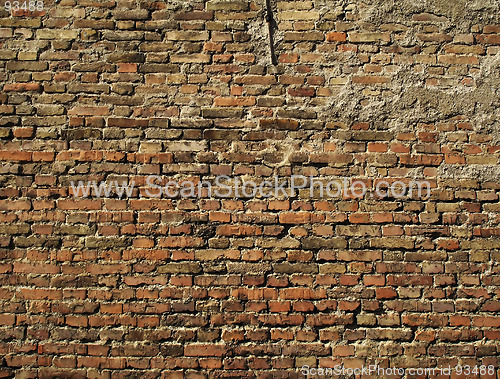 Image of Old brick wall