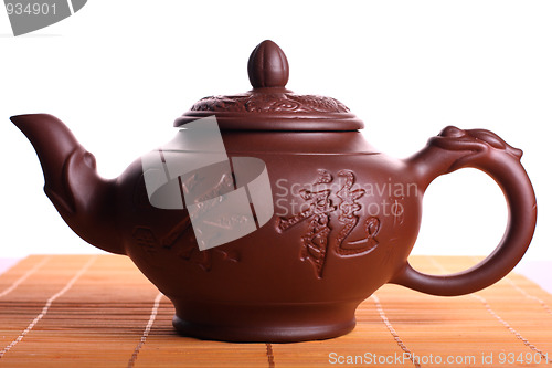 Image of Clay teapot