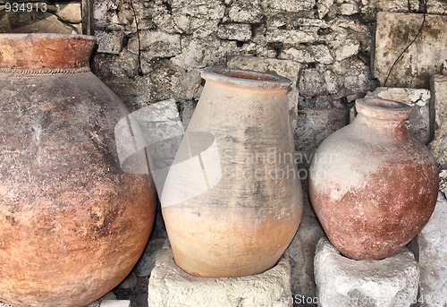 Image of Ancient greek amphoras