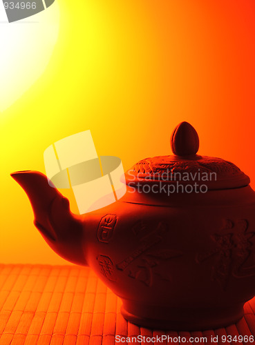 Image of Clay teapot