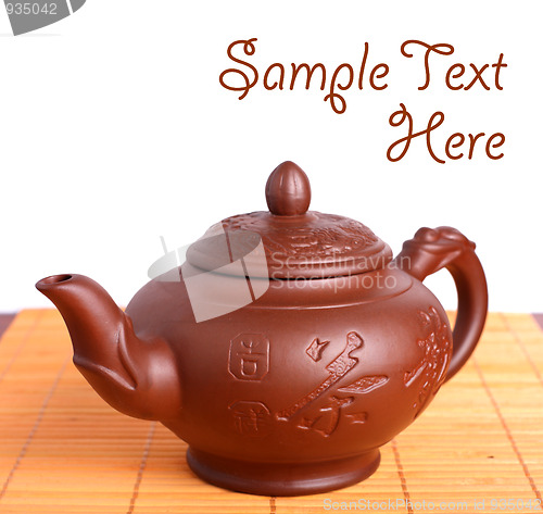 Image of Clay teapot