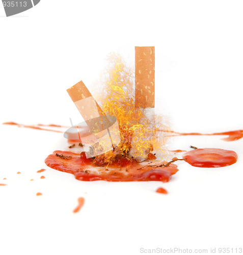 Image of smoking kills