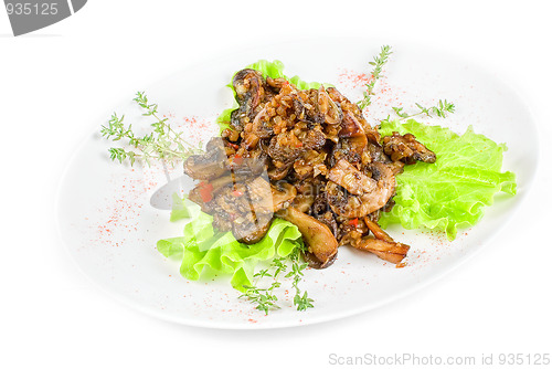 Image of Roasted mushrooms assortment
