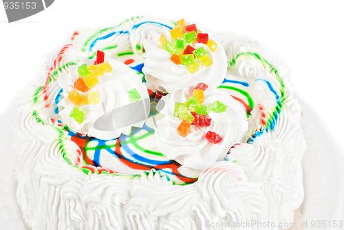 Image of fruit jelly cake