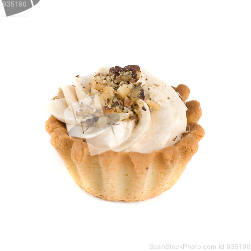 Image of nuts cupcake