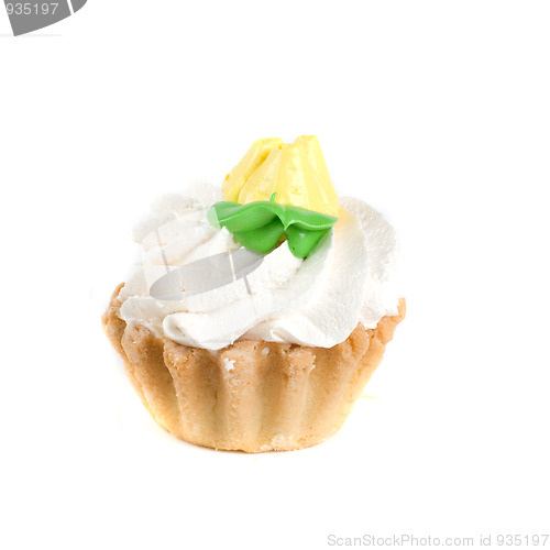 Image of cream cupcake