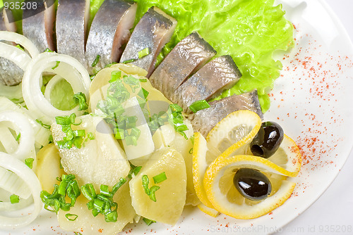 Image of Herring with potato