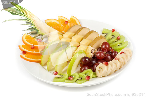 Image of Fruit assortment closeup
