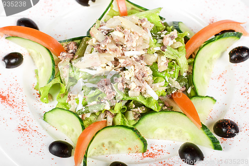 Image of Salad of tuna fish
