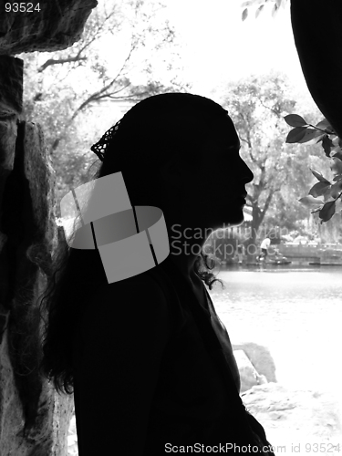 Image of Girl's Silhouette