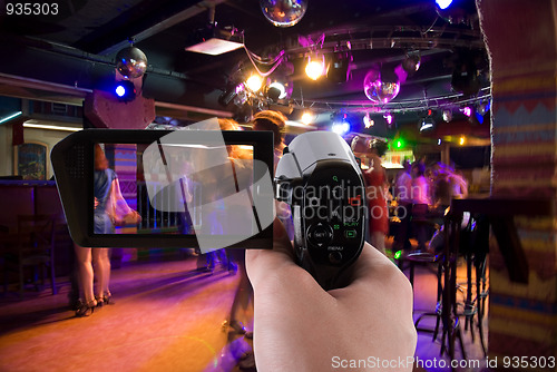 Image of Recording club party