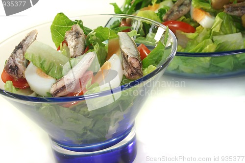 Image of Chef salad with anchovies