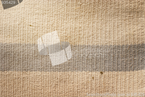 Image of old cotton rug