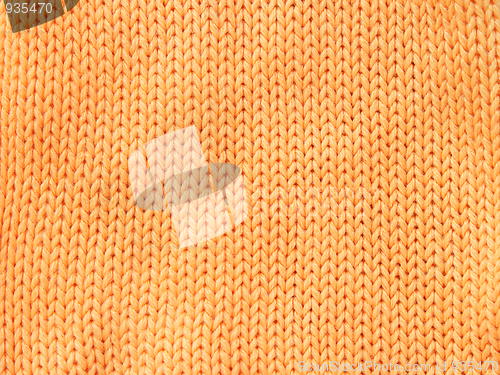 Image of Orange woolen cloth