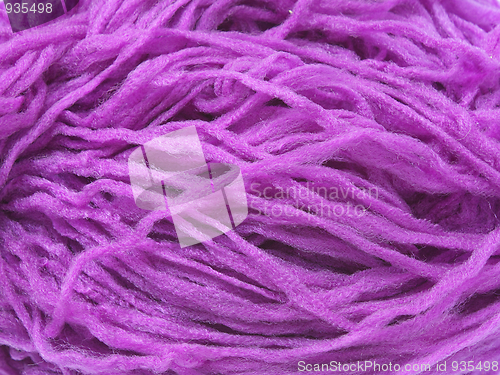 Image of Violet synthetic yarn