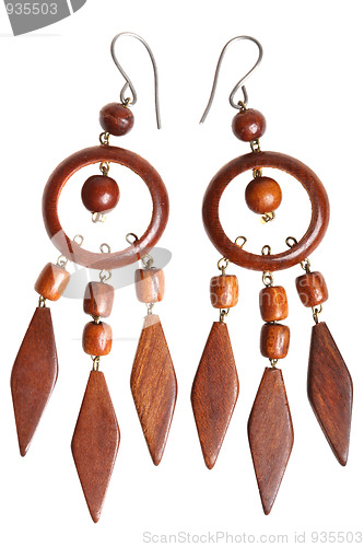 Image of Wooden earrings