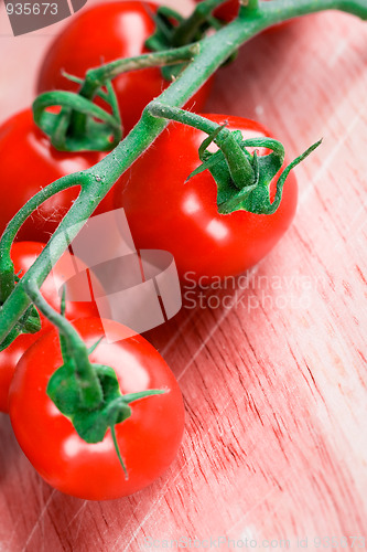 Image of tomatoes bunch