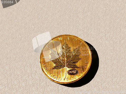 Image of Canadian gold coin