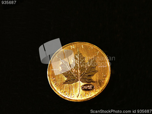 Image of Canadian gold coin