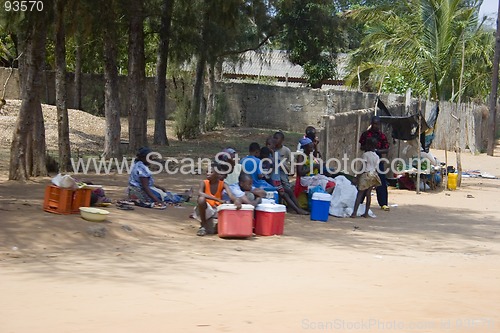 Image of Roadside store in Mozambique