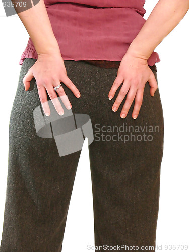 Image of Holding but  .