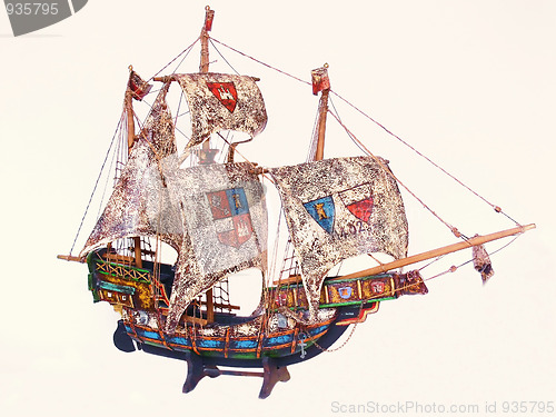 Image of Miniatur Sail boat    