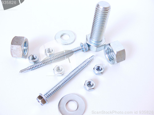 Image of Nuts, bolts and screw  