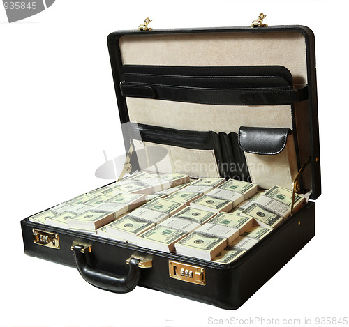 Image of Case full of dollar 