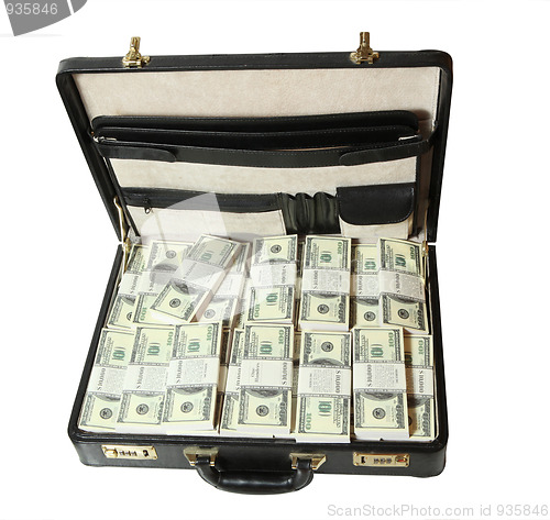 Image of Case full of dollar 