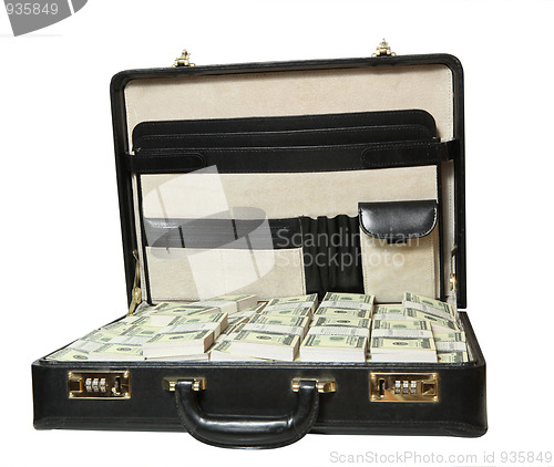 Image of Case full of dollar 