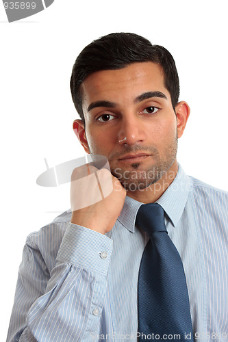 Image of Thinking businessman