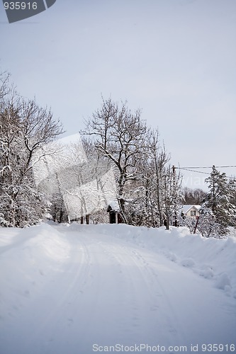 Image of winter road