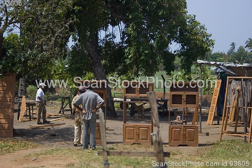 Image of Roadside store in Mozambique