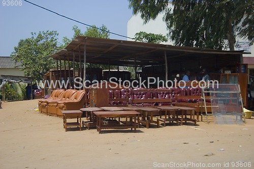 Image of Roadside store in Mozambique