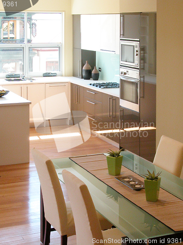 Image of Interior of a new kitchen