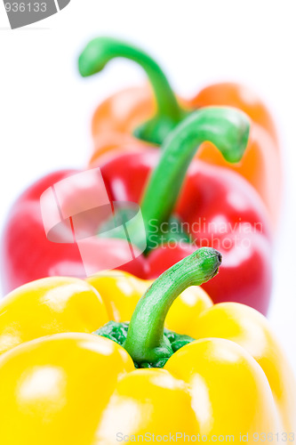 Image of three bell peppers