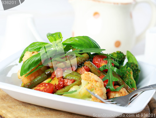 Image of Baked mixed vegetable