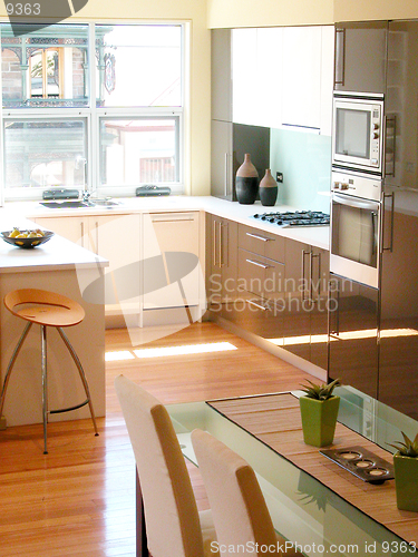 Image of Interior of a new kitchen