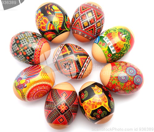 Image of Easter eggs