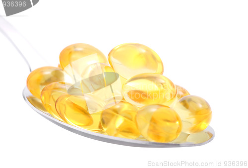 Image of Fish oil in spoon