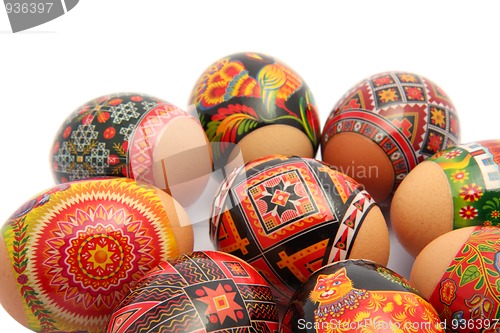 Image of Easter eggs