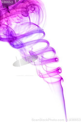 Image of Violet smoke
